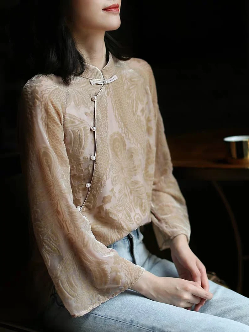 Autumn China Cheongsam - Image 8