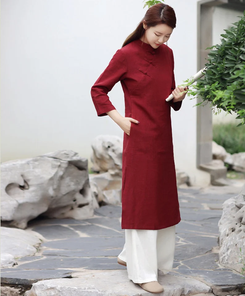 Women linen dresses - Image 2