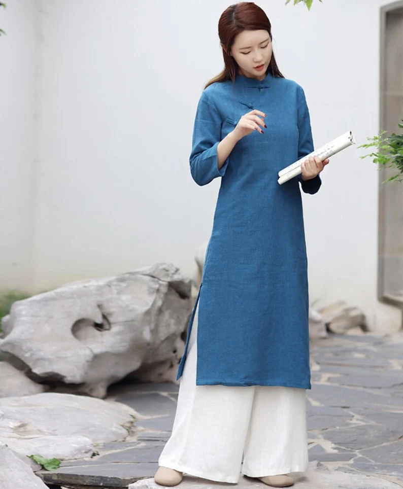 Women linen dresses - Image 5