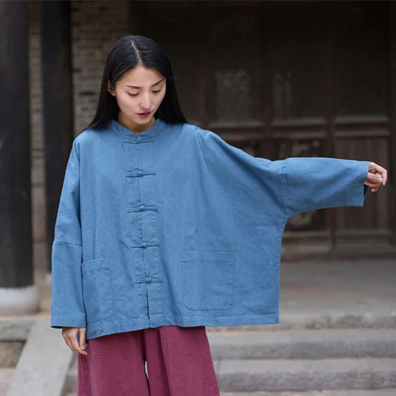 Taichi Jacket with Indigo - Image 10