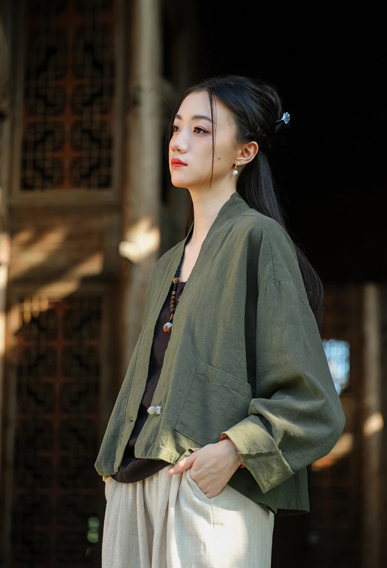 China Tang Suit Girl's Spring - Image 8