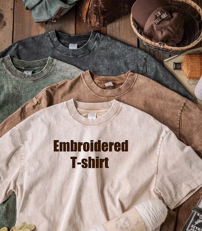 T Shirt Personalized Embroidered - Image 4