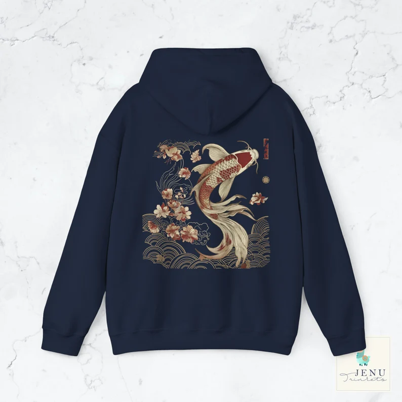 Koi Fish Hoodie - Image 3