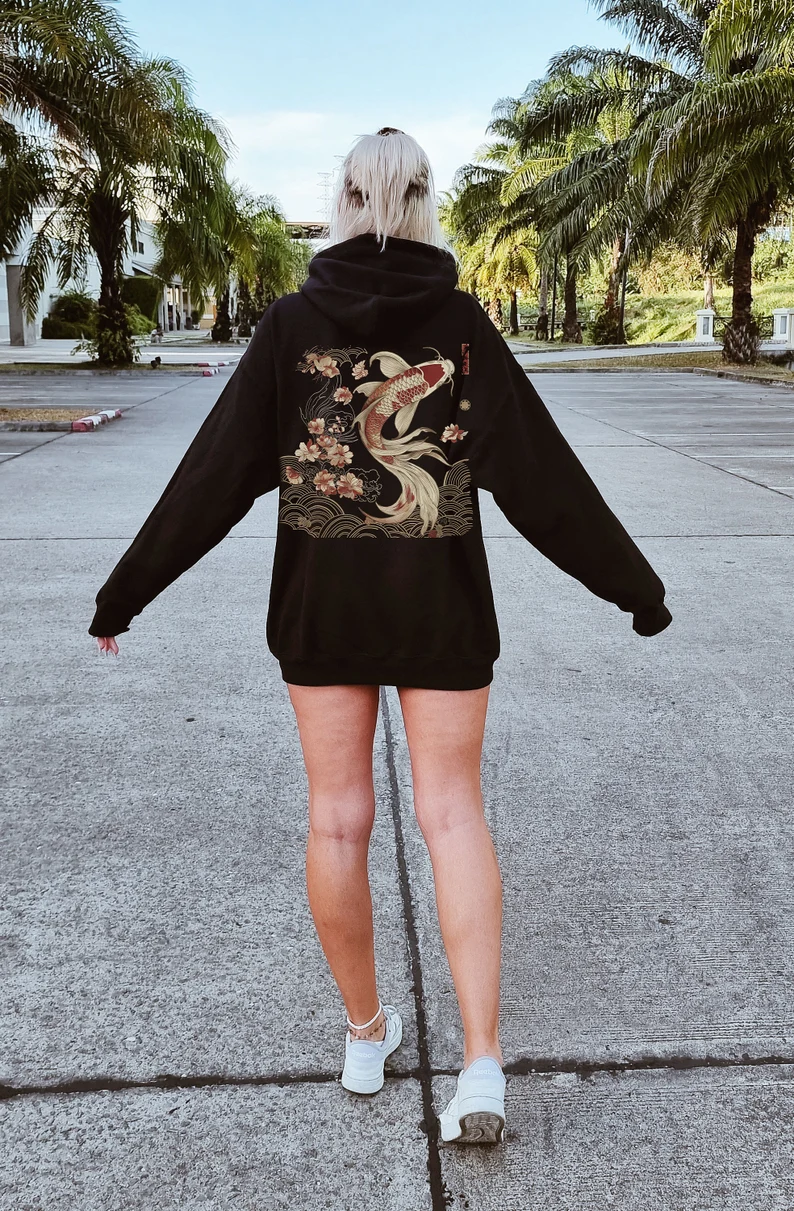 Koi Fish Hoodie - Image 6