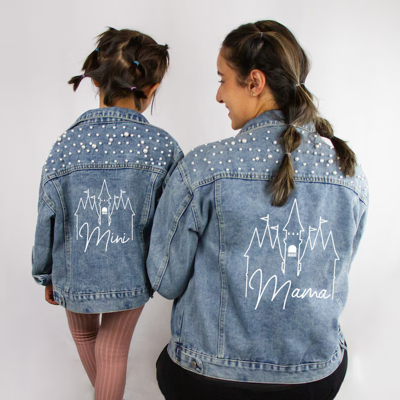Blue Pearl Kid's Denim Jacket - Image 5