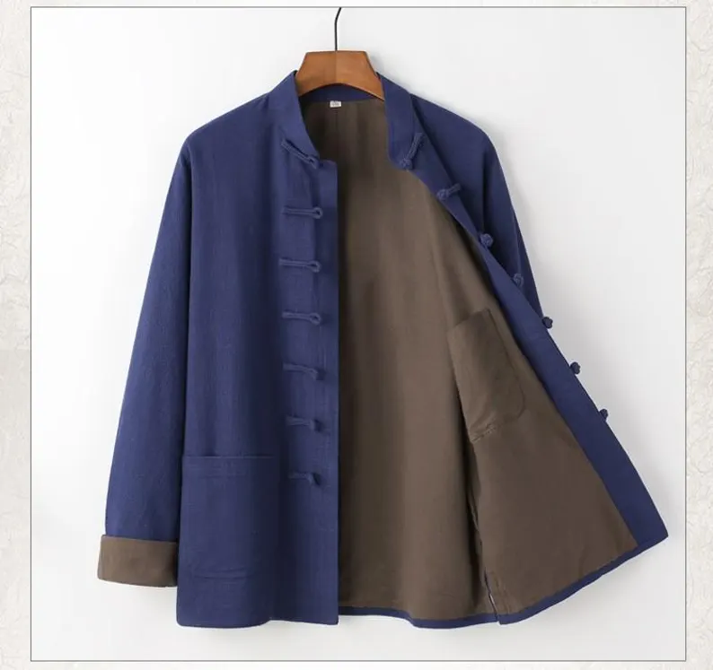 Linen Cotton Tang Jacket - Image 4