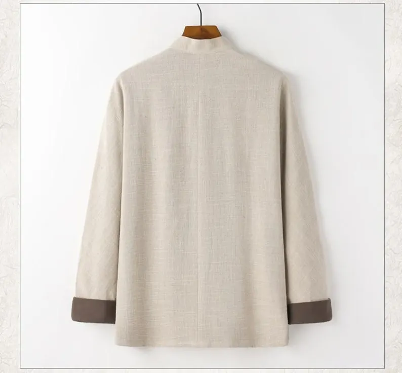 Linen Cotton Tang Jacket - Image 9