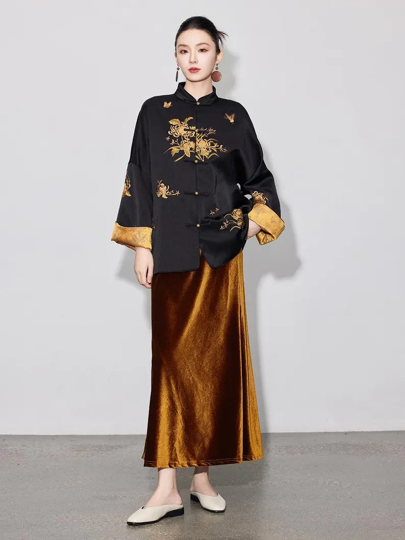 Chinese Style Loose Jacket - Image 4