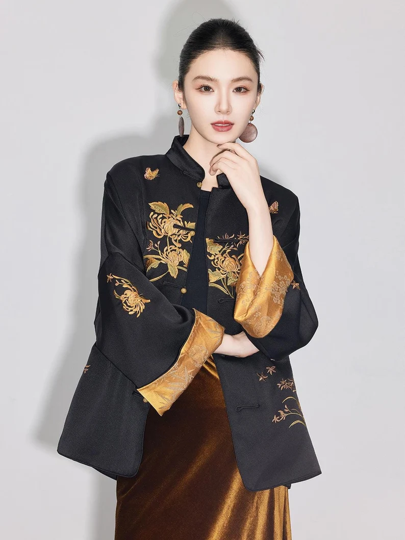 Chinese Style Loose Jacket - Image 8