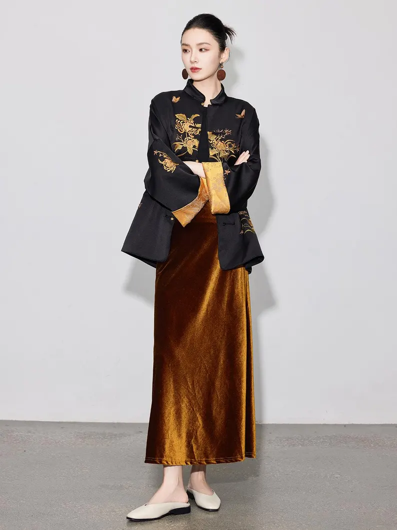 Chinese Style Loose Jacket - Image 9