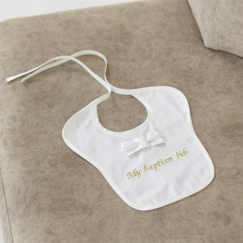 Boys Christening Outfit Romper - Image 3