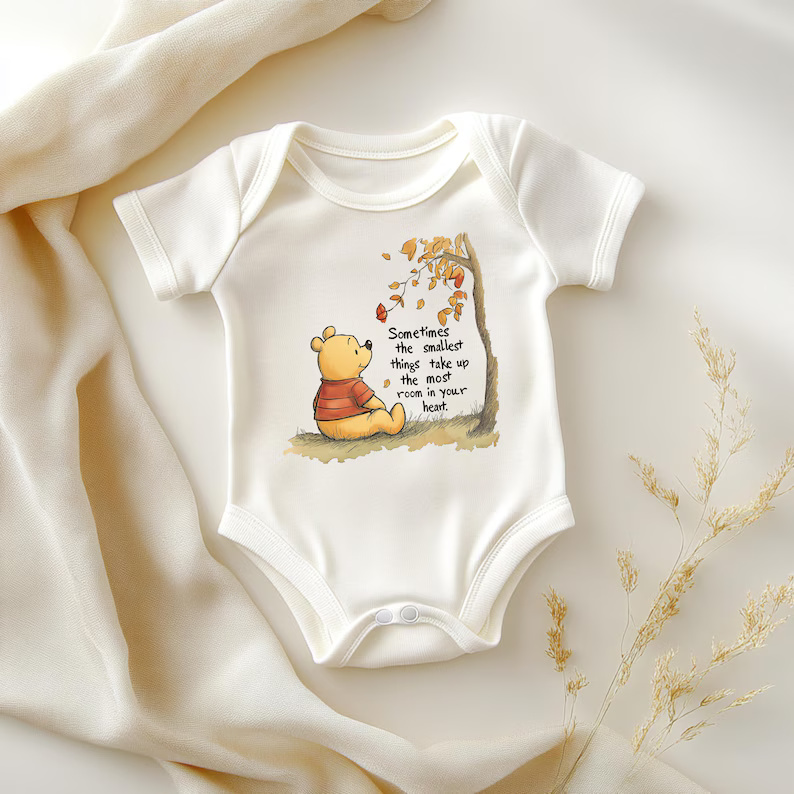 Pooh Newborn Bodysuit - Image 3