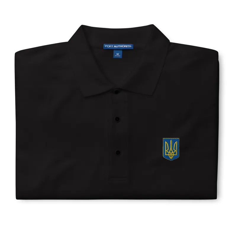 Embroidered Ukraine Polo - Image 2