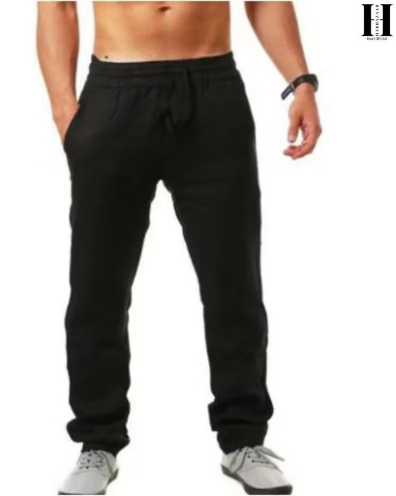 Men's Linen Pants Cotton Linen - Image 2