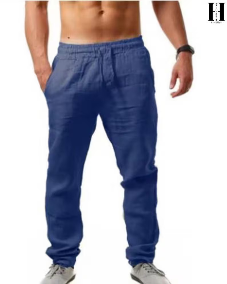 Men's Linen Pants Cotton Linen - Image 3