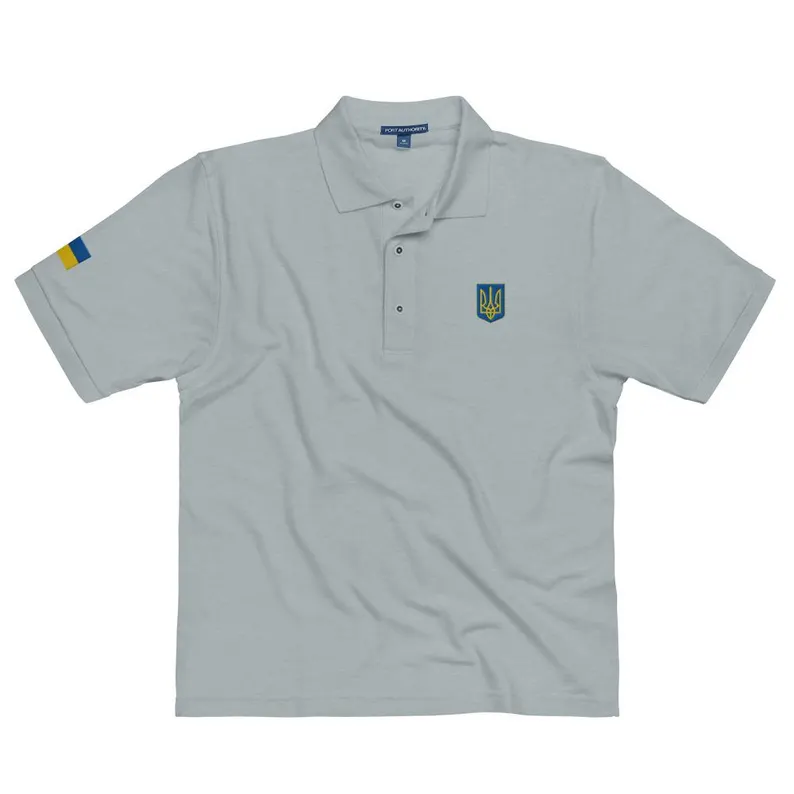 Embroidered Ukraine Polo - Image 3