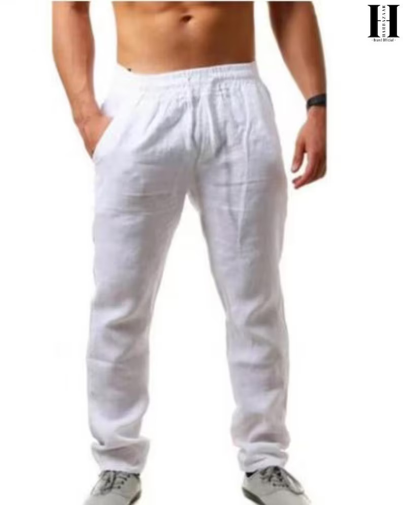 Men's Linen Pants Cotton Linen - Image 5