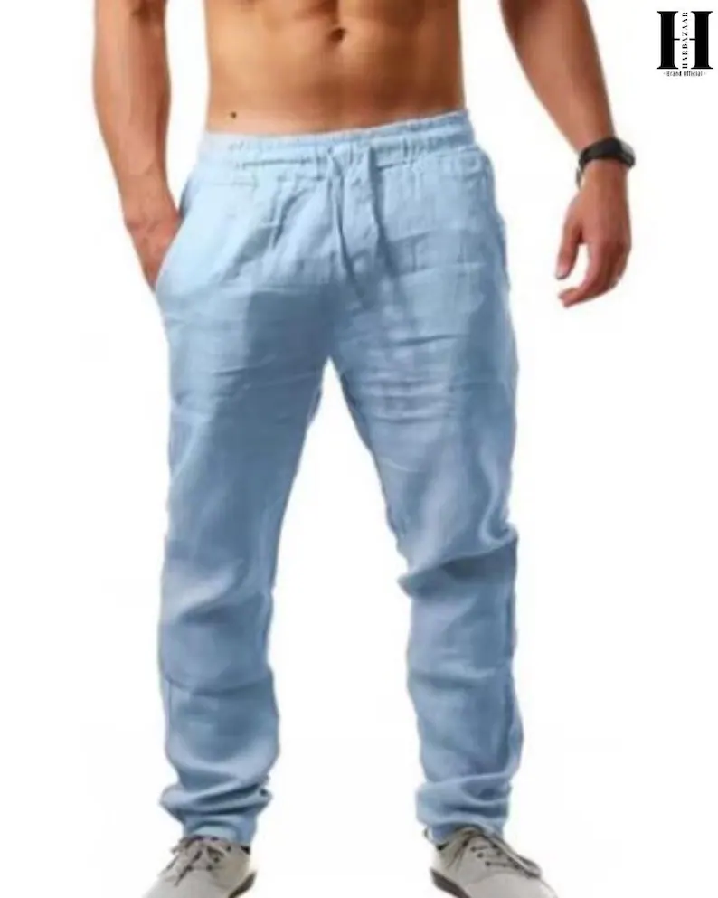 Men's Linen Pants Cotton Linen