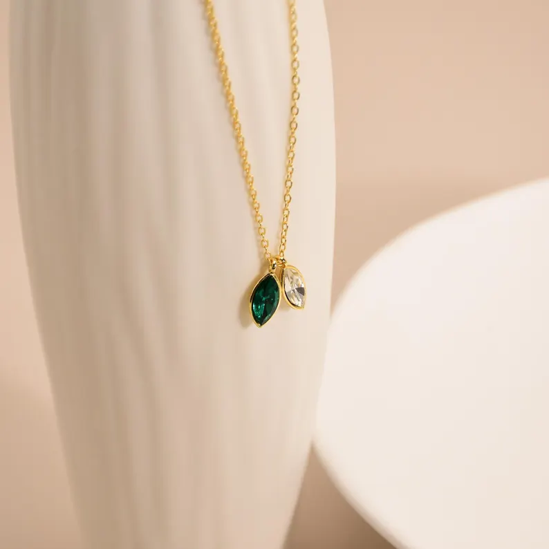 Family Birthstone Necklace - Image 6